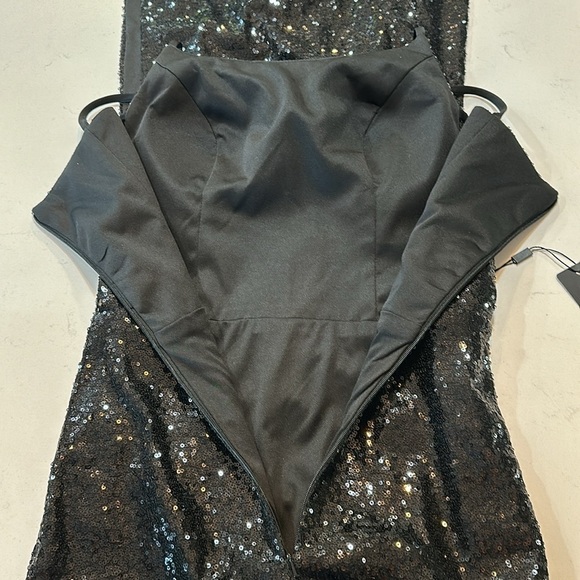 Prom/Formal Black Sequin Dress - Picture 8 of 14